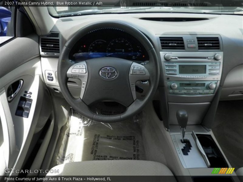 Blue Ribbon Metallic / Ash 2007 Toyota Camry Hybrid