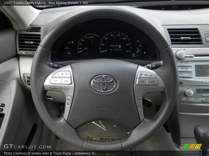 Blue Ribbon Metallic / Ash 2007 Toyota Camry Hybrid