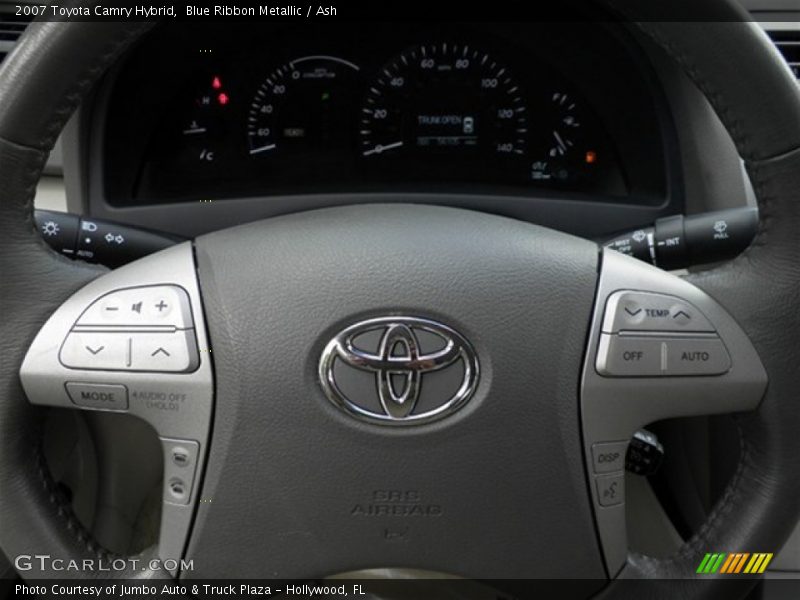 Blue Ribbon Metallic / Ash 2007 Toyota Camry Hybrid