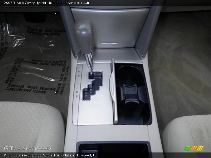 Blue Ribbon Metallic / Ash 2007 Toyota Camry Hybrid