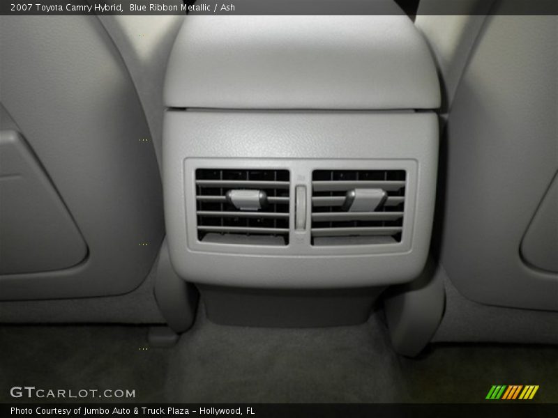 Blue Ribbon Metallic / Ash 2007 Toyota Camry Hybrid