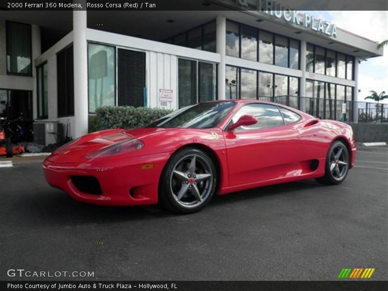 Rosso Corsa (Red) / Tan 2000 Ferrari 360 Modena