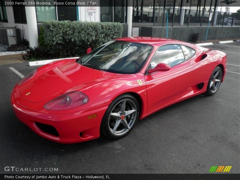 Rosso Corsa (Red) / Tan 2000 Ferrari 360 Modena