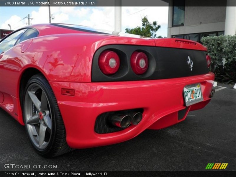 Rosso Corsa (Red) / Tan 2000 Ferrari 360 Modena