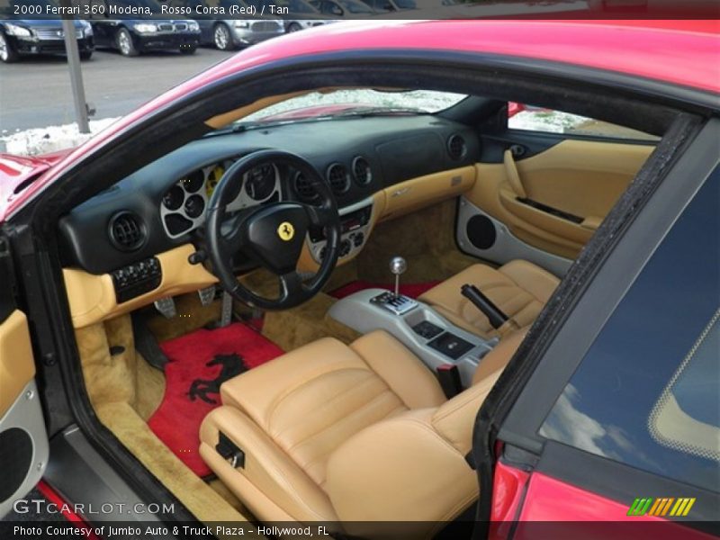 Rosso Corsa (Red) / Tan 2000 Ferrari 360 Modena