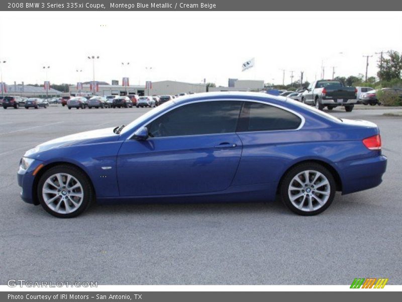  2008 3 Series 335xi Coupe Montego Blue Metallic