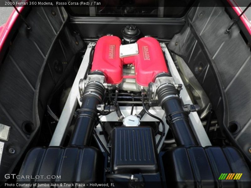  2000 360 Modena Engine - 3.6 Liter DOHC 40-Valve V8