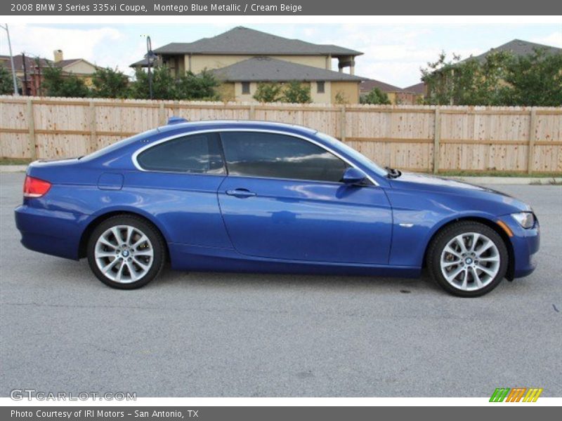  2008 3 Series 335xi Coupe Montego Blue Metallic