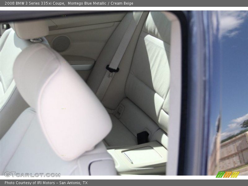 Montego Blue Metallic / Cream Beige 2008 BMW 3 Series 335xi Coupe
