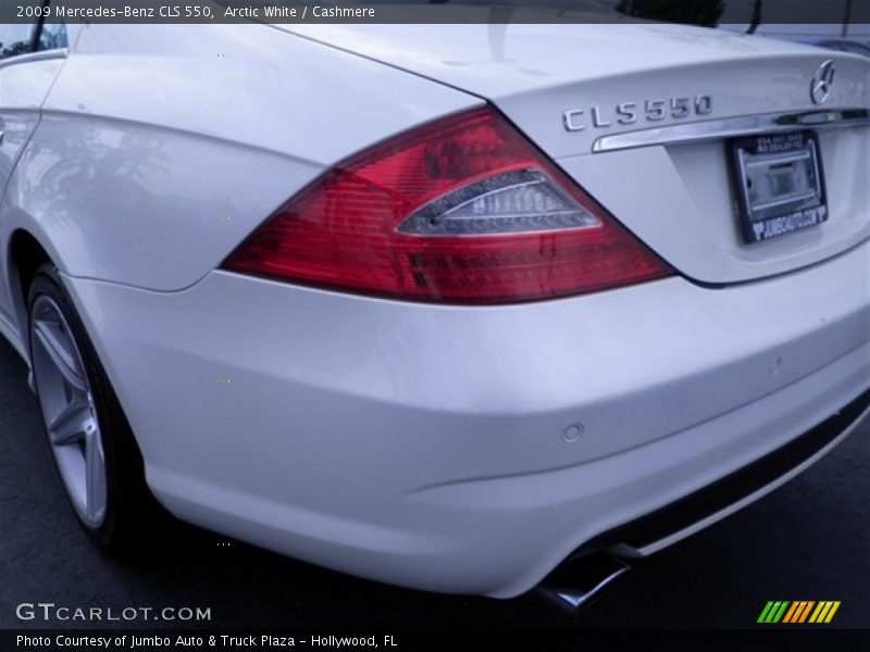 Arctic White / Cashmere 2009 Mercedes-Benz CLS 550