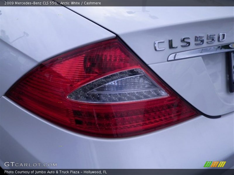 Arctic White / Cashmere 2009 Mercedes-Benz CLS 550