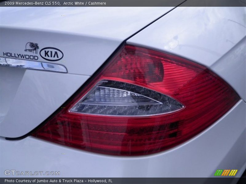 Arctic White / Cashmere 2009 Mercedes-Benz CLS 550