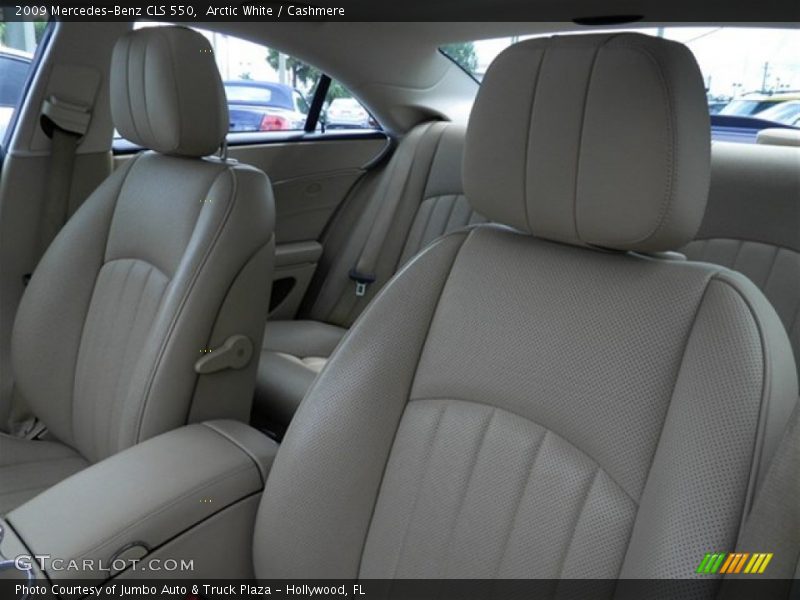 Arctic White / Cashmere 2009 Mercedes-Benz CLS 550