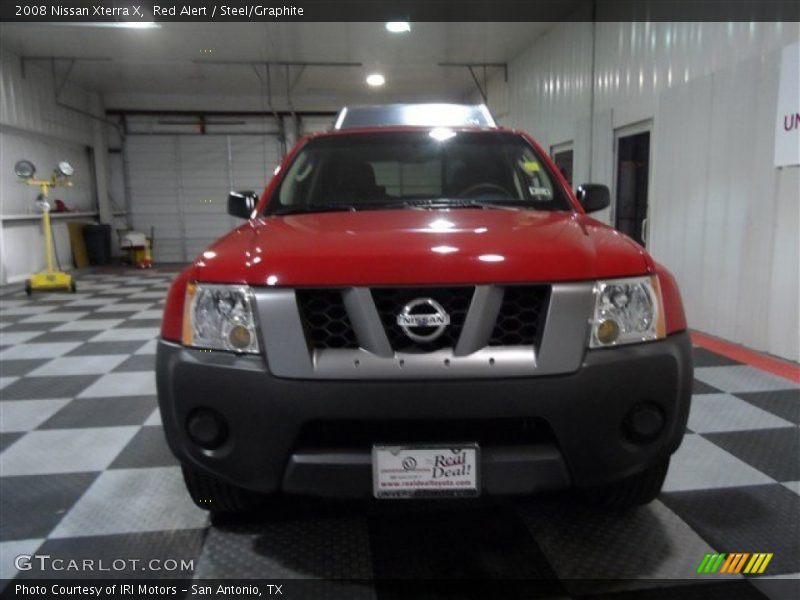 Red Alert / Steel/Graphite 2008 Nissan Xterra X