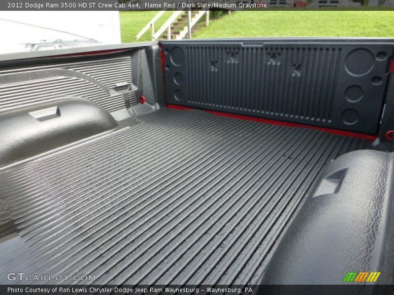 Flame Red / Dark Slate/Medium Graystone 2012 Dodge Ram 3500 HD ST Crew Cab 4x4