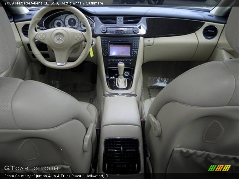 Arctic White / Cashmere 2009 Mercedes-Benz CLS 550