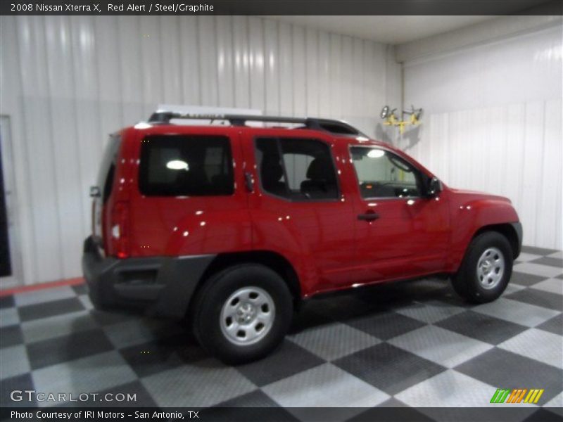 Red Alert / Steel/Graphite 2008 Nissan Xterra X