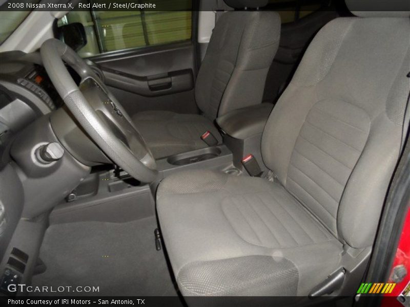Red Alert / Steel/Graphite 2008 Nissan Xterra X