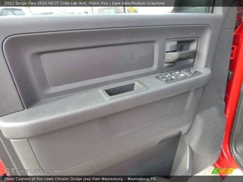 Flame Red / Dark Slate/Medium Graystone 2012 Dodge Ram 3500 HD ST Crew Cab 4x4