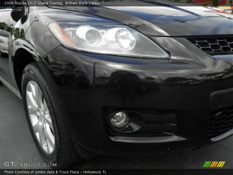 Brilliant Black / Black 2008 Mazda CX-7 Grand Touring