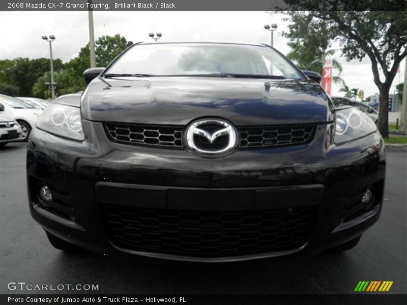 Brilliant Black / Black 2008 Mazda CX-7 Grand Touring