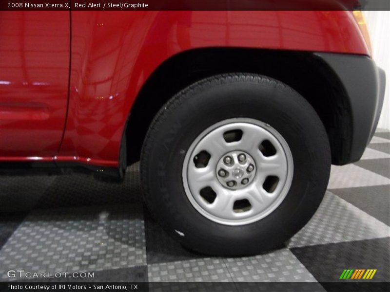 Red Alert / Steel/Graphite 2008 Nissan Xterra X