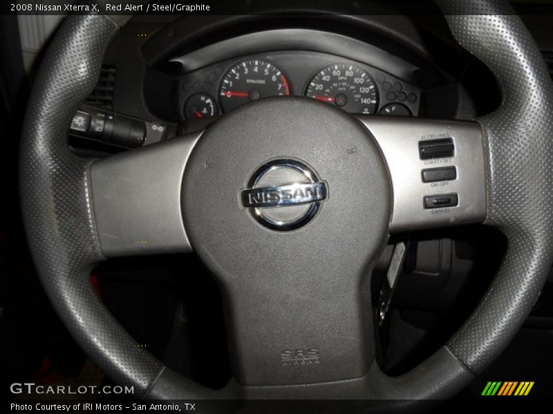 Red Alert / Steel/Graphite 2008 Nissan Xterra X