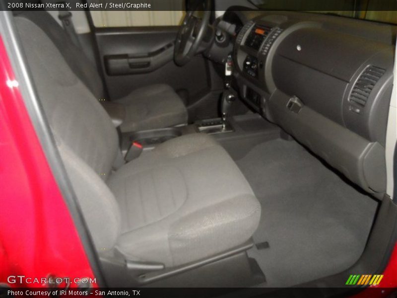 Red Alert / Steel/Graphite 2008 Nissan Xterra X