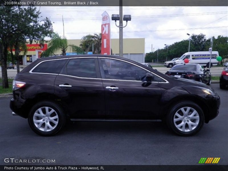 Brilliant Black / Black 2008 Mazda CX-7 Grand Touring