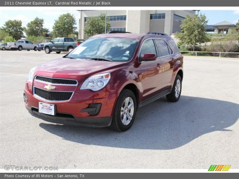 Cardinal Red Metallic / Jet Black 2011 Chevrolet Equinox LT