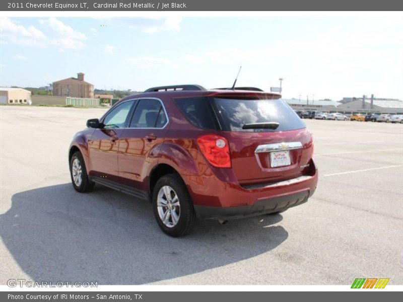 Cardinal Red Metallic / Jet Black 2011 Chevrolet Equinox LT