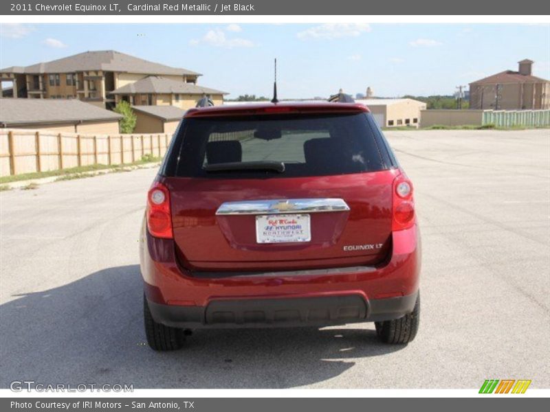 Cardinal Red Metallic / Jet Black 2011 Chevrolet Equinox LT