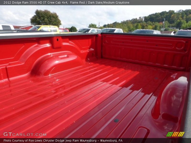 Flame Red / Dark Slate/Medium Graystone 2012 Dodge Ram 3500 HD ST Crew Cab 4x4