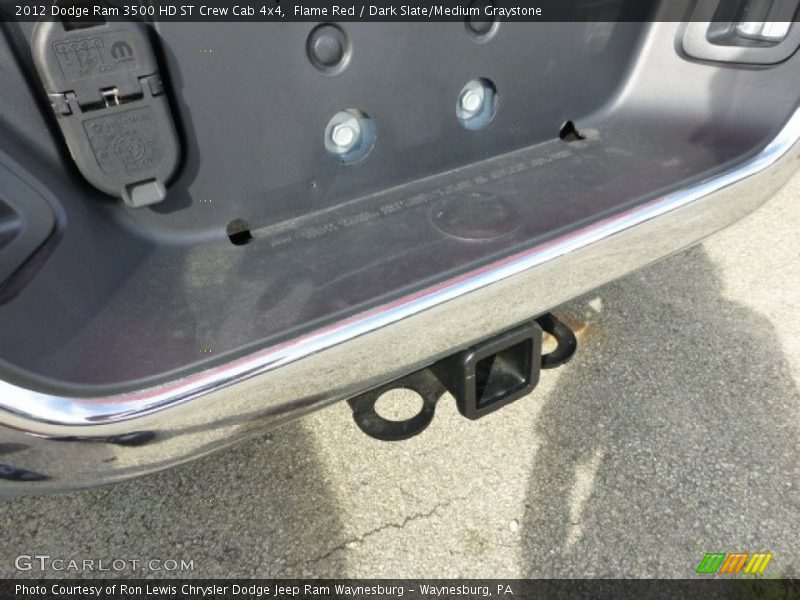 Flame Red / Dark Slate/Medium Graystone 2012 Dodge Ram 3500 HD ST Crew Cab 4x4