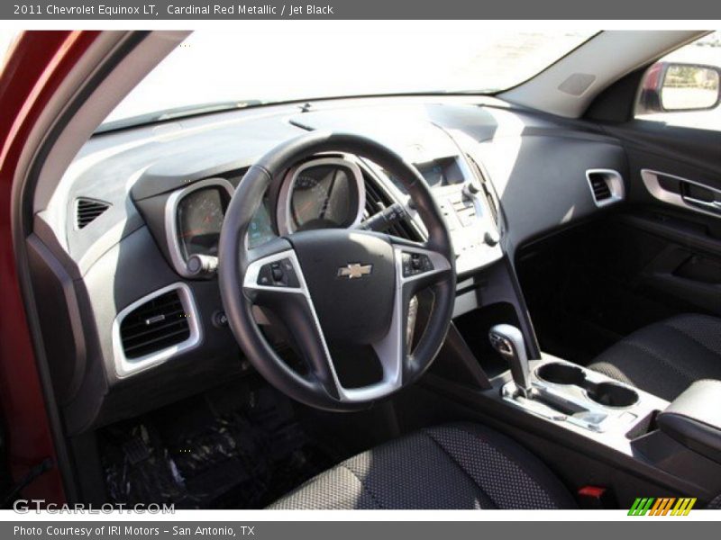 Cardinal Red Metallic / Jet Black 2011 Chevrolet Equinox LT