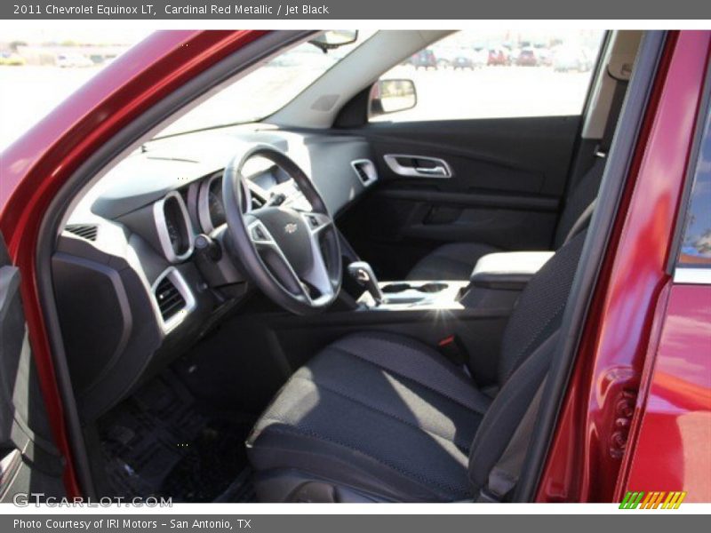 Cardinal Red Metallic / Jet Black 2011 Chevrolet Equinox LT