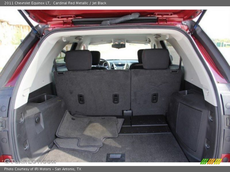 Cardinal Red Metallic / Jet Black 2011 Chevrolet Equinox LT