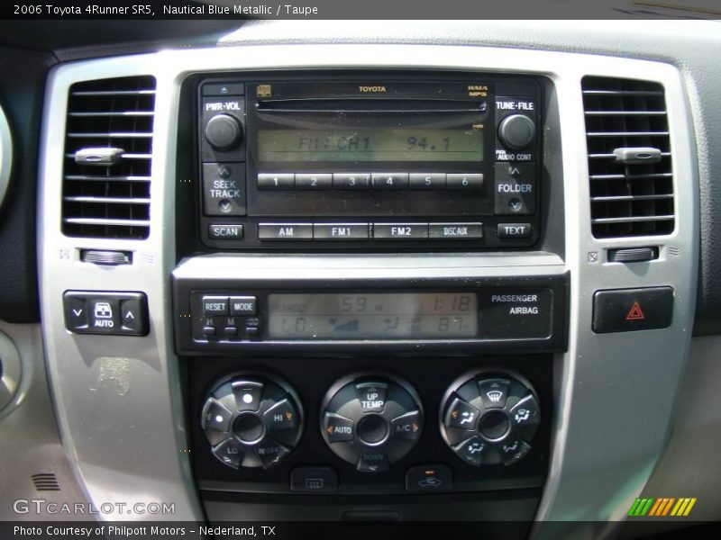 Nautical Blue Metallic / Taupe 2006 Toyota 4Runner SR5