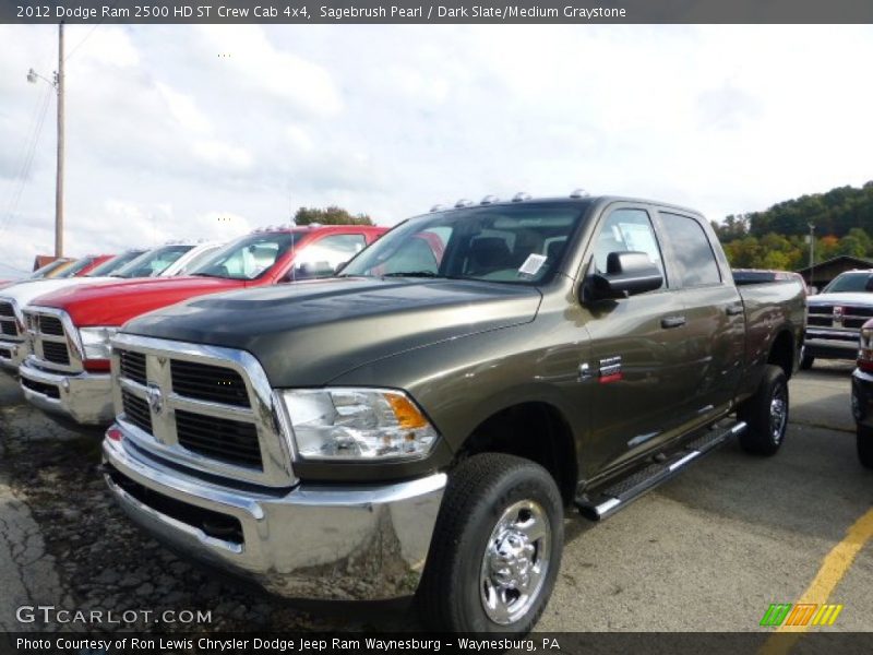 Front 3/4 View of 2012 Ram 2500 HD ST Crew Cab 4x4