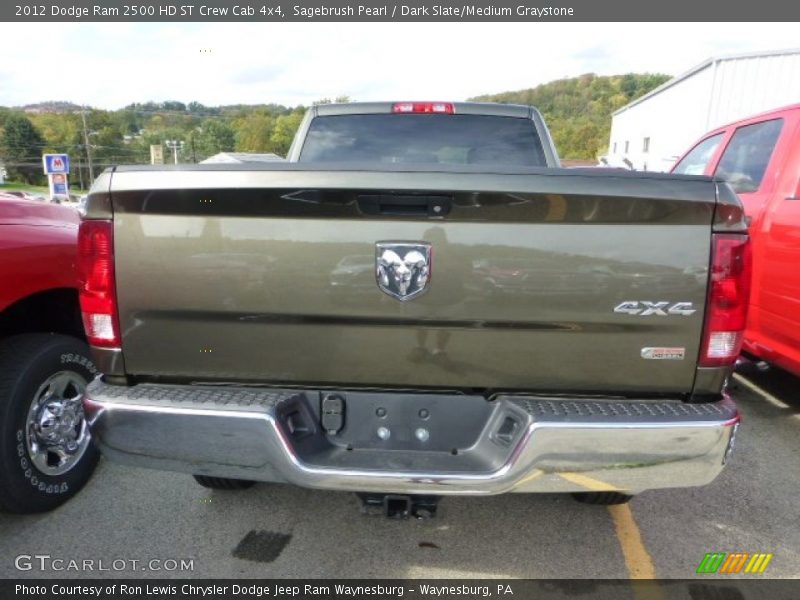 Sagebrush Pearl / Dark Slate/Medium Graystone 2012 Dodge Ram 2500 HD ST Crew Cab 4x4