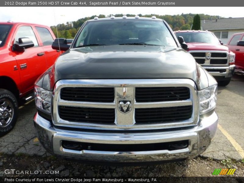 Sagebrush Pearl / Dark Slate/Medium Graystone 2012 Dodge Ram 2500 HD ST Crew Cab 4x4