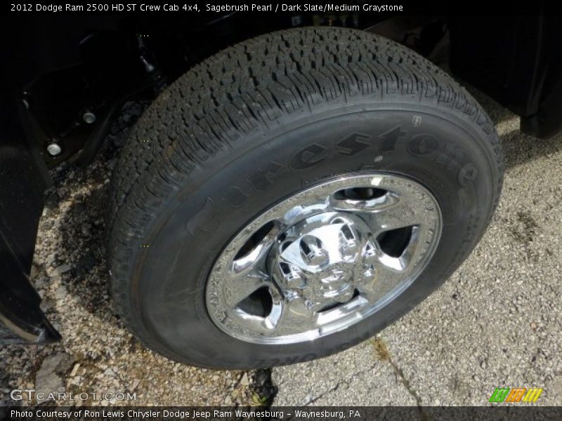 Sagebrush Pearl / Dark Slate/Medium Graystone 2012 Dodge Ram 2500 HD ST Crew Cab 4x4