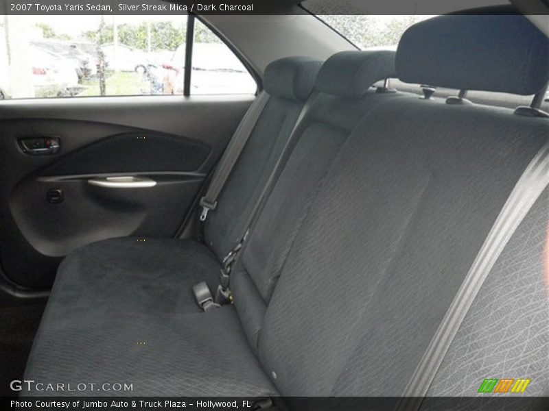 Silver Streak Mica / Dark Charcoal 2007 Toyota Yaris Sedan