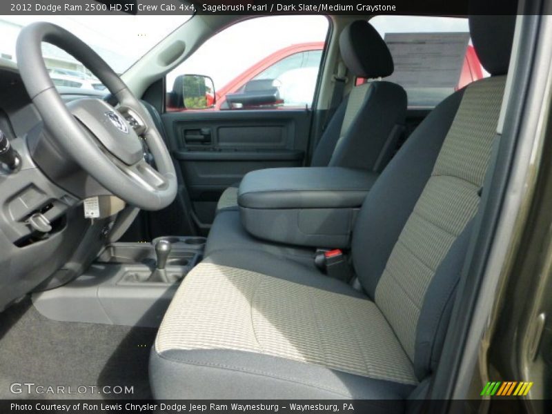 Sagebrush Pearl / Dark Slate/Medium Graystone 2012 Dodge Ram 2500 HD ST Crew Cab 4x4