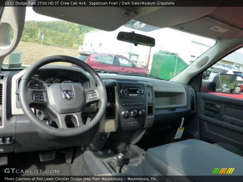 Sagebrush Pearl / Dark Slate/Medium Graystone 2012 Dodge Ram 2500 HD ST Crew Cab 4x4