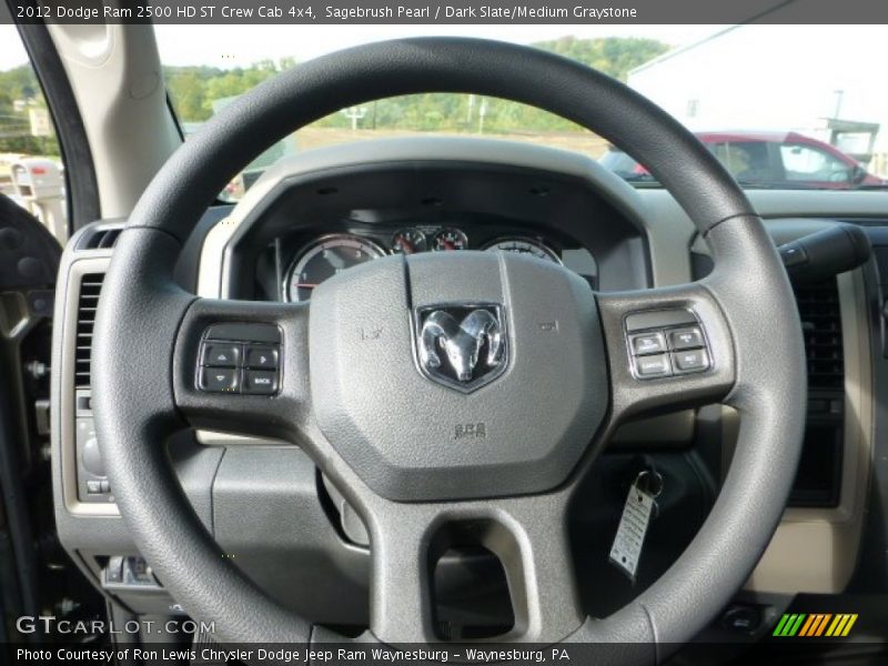  2012 Ram 2500 HD ST Crew Cab 4x4 Steering Wheel