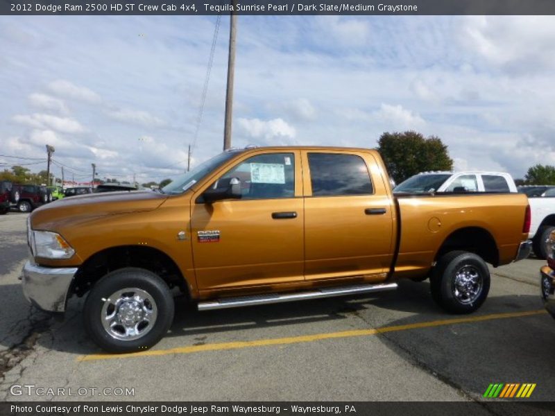  2012 Ram 2500 HD ST Crew Cab 4x4 Tequila Sunrise Pearl