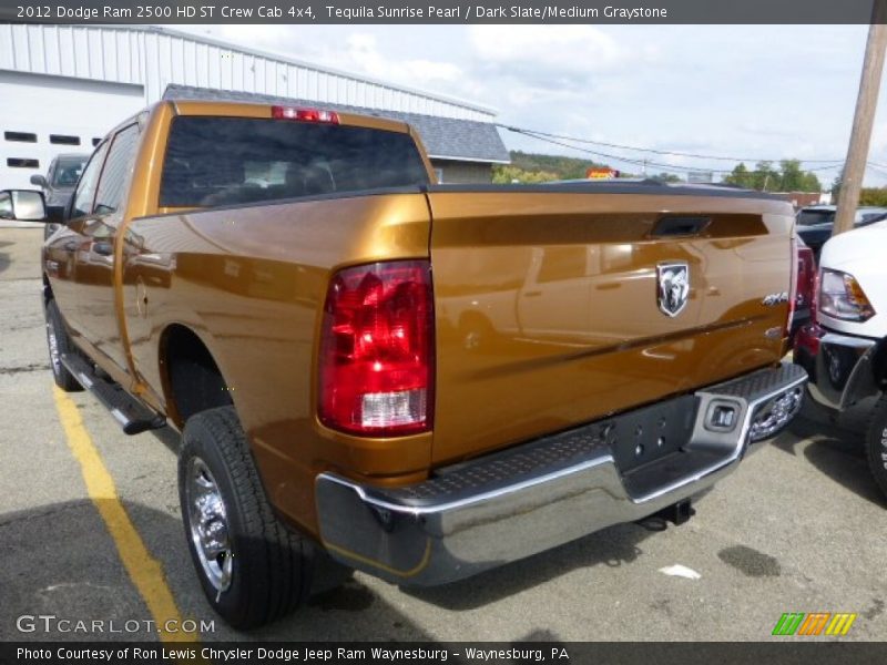 Tequila Sunrise Pearl / Dark Slate/Medium Graystone 2012 Dodge Ram 2500 HD ST Crew Cab 4x4