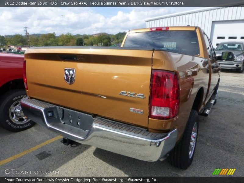 Tequila Sunrise Pearl / Dark Slate/Medium Graystone 2012 Dodge Ram 2500 HD ST Crew Cab 4x4