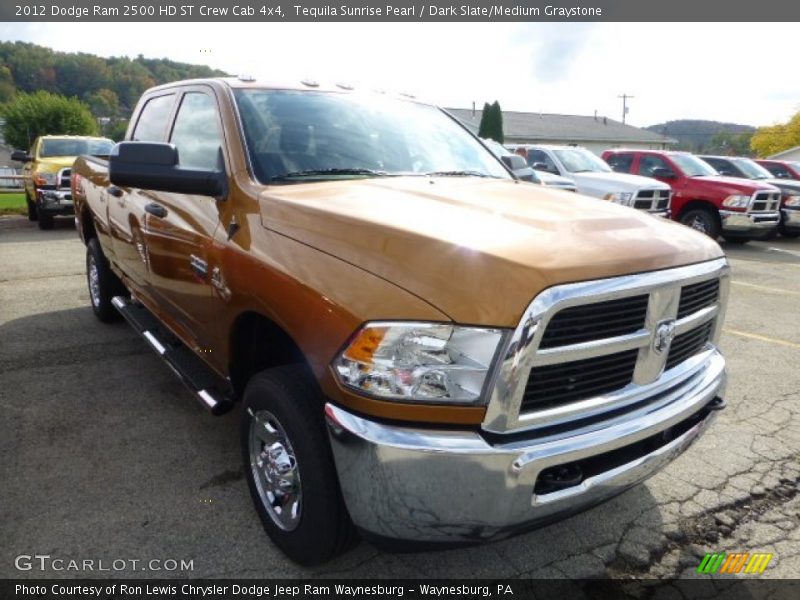 Tequila Sunrise Pearl / Dark Slate/Medium Graystone 2012 Dodge Ram 2500 HD ST Crew Cab 4x4